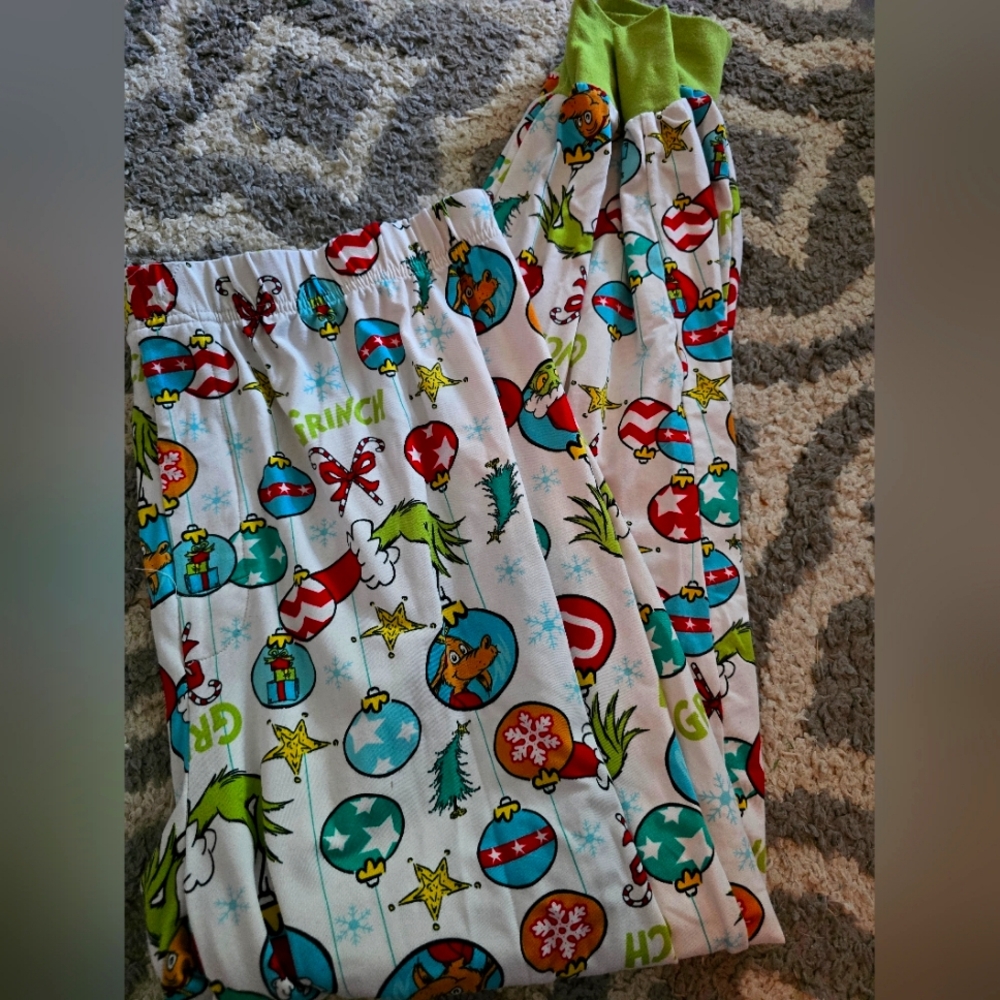 Grinch PJ pants